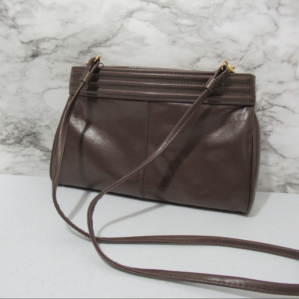 Warren Reed Vintage Brown Clutch Shoulder Bag